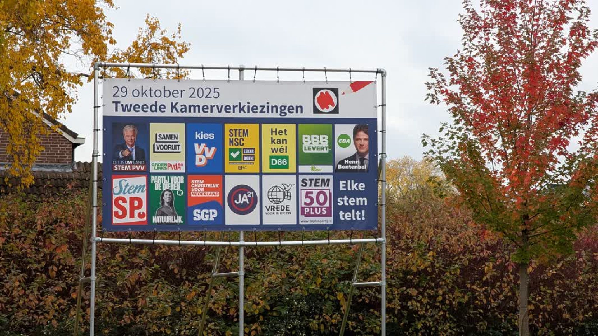Verkiezingsspandoek 28d5f9726a501929e7059c59b74cf293